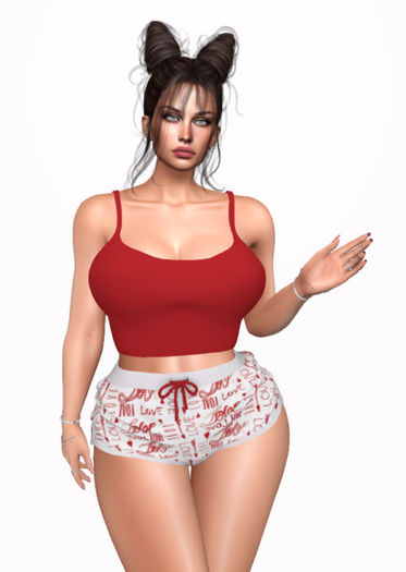 {ga} LaraX PJ Set ~ Love