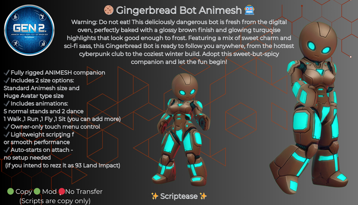 Gingerbread Bot Animesh 