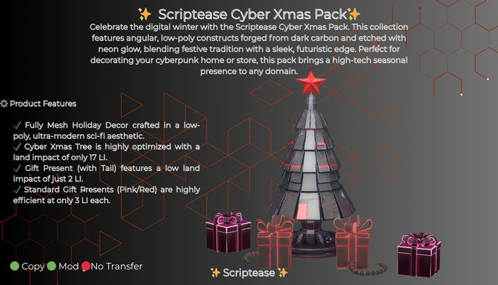 Scriptease Cyber Xmas Pack