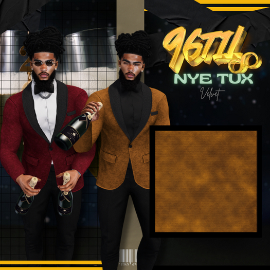 NYE Infinity Tux - Jacket (gold)