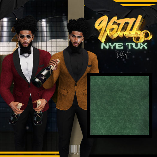 NYE Infinity Tux - Jacket (emerald)