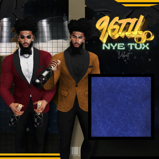 NYE Infinity Tux - Jacket (blue)