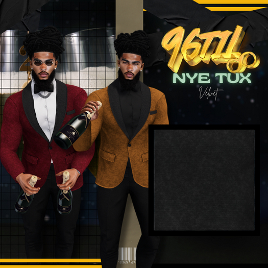 NYE Infinity Tux - Jacket (blk)