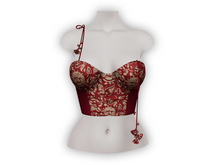 {Zaara} Mahira bustier *crimson*