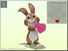 Full Perm Valentine Bunny Boy 3