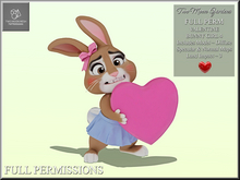 Full Perm Valentine Bunny Girl 4