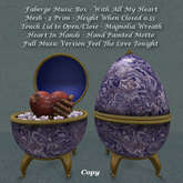 Faberge Music Box With All My Heart1
