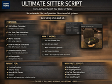 The Ultimate Sitter Script / FOR BUILDERS