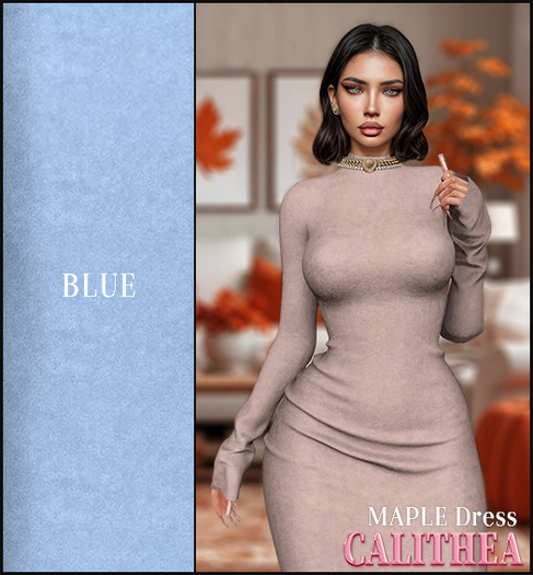 CALITHEA . Maple . Dress . Blue