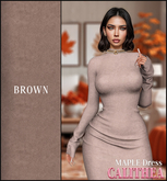 CALITHEA . Maple . Dress . Brown
