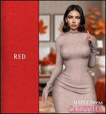 CALITHEA . Maple . Dress . Red