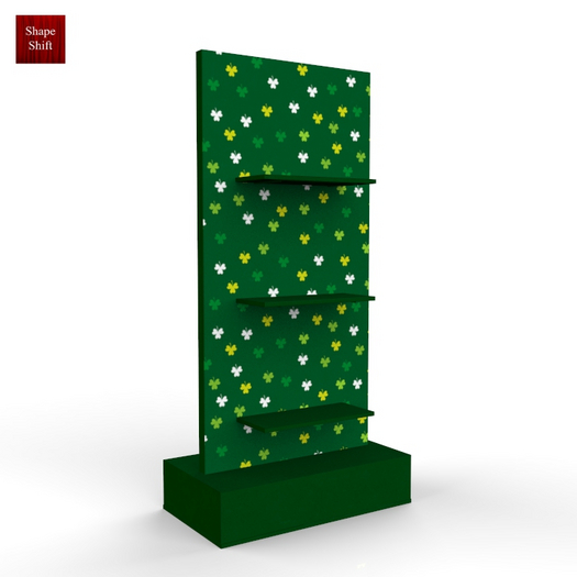 St Patricks Retail Display Shelf