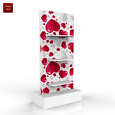 Valentines Retail Display Shelf