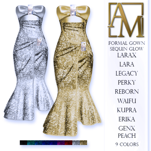 .: AlmaMiranda :. Formal Gown New Years Sequin Glow