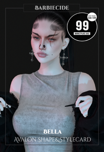 Barbiecide - Bella Shape&Stylecard For AVALON Lel