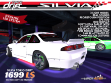 SILVIA S14 DRIFT TOKYO + MULTIMEDIA TABLET + LED SYSTEM