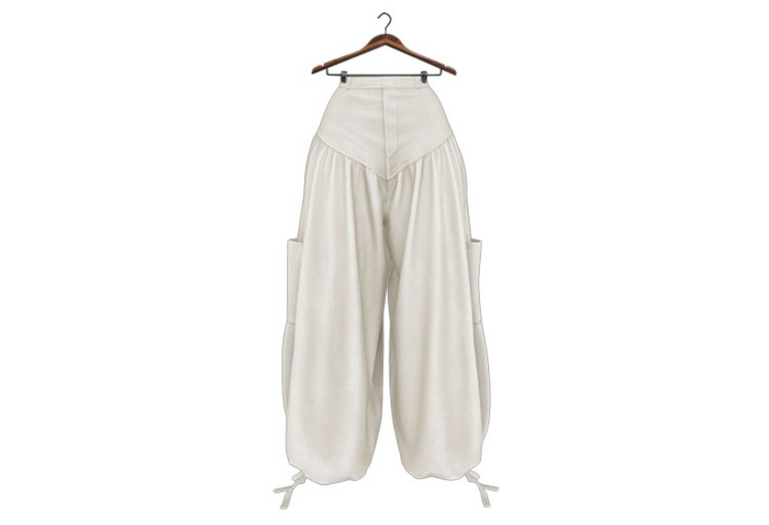 {Zaara} Gaya pants *ivory*