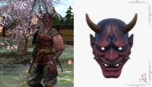 Japanese mask - Amaterasu Oni