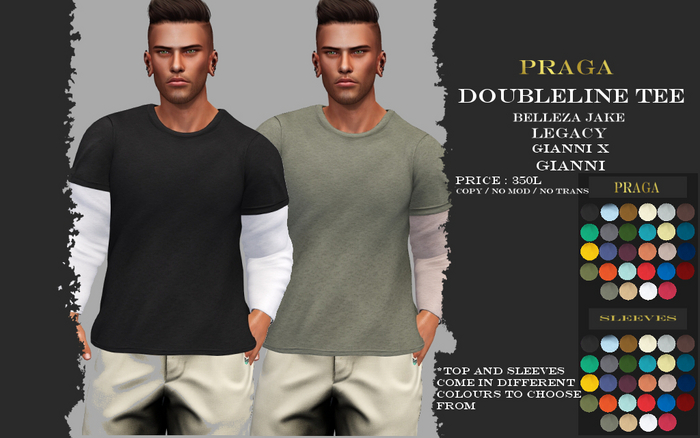 Praga Doubleline Tee