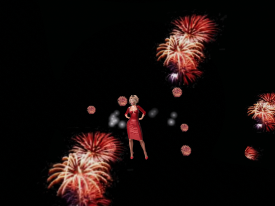Firework with  sound 4