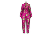 {Zaara} Navya brocade suit *fuschia*