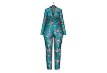 {Zaara} Navya brocade suit *turquoise*