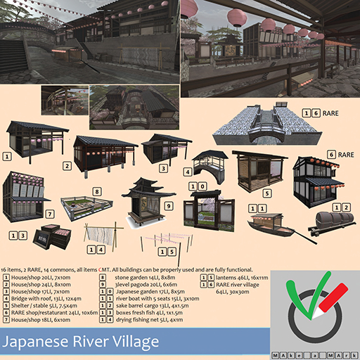 * M^2 * Japanese River Village #11 COMMON