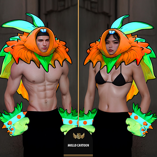 Mollo Cartoon-Tone2-SALE