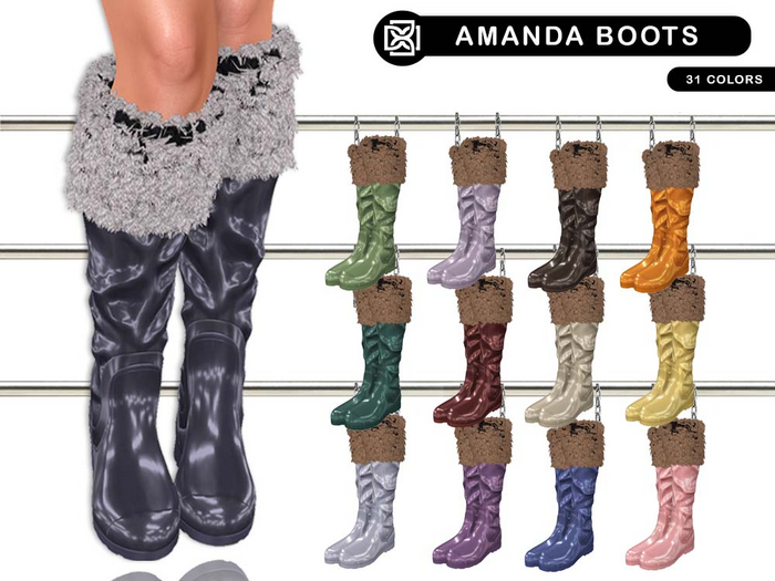 Addams // Amanda Boots // FATPACK