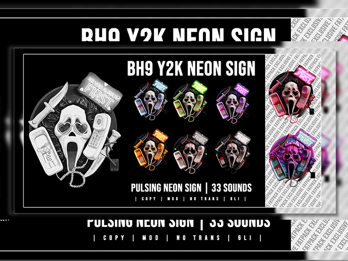 [BH9] - Y2K Neon Fatpack 