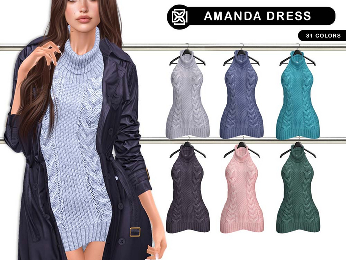 Addams // Amanda Dress // FATPACK