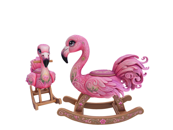 HB: Child's Ride On Flamingo Rider FuLL PERM