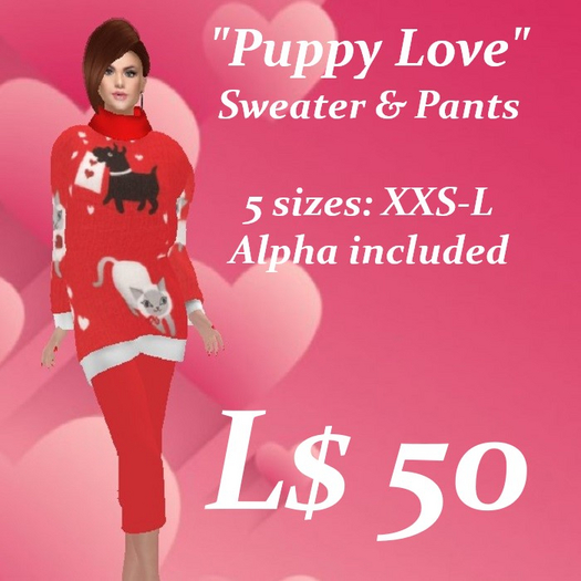 Puppy Love Sweater & Pants