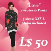 Love Sweater and Pants