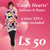 Candy Hearts Sweater & Pants