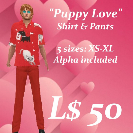 Puppy Love Shirt & pants