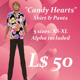 Candy Hearts Shirt & Pants