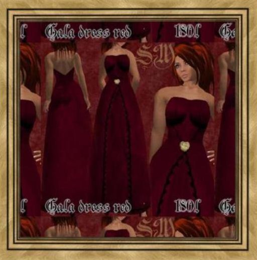 .::SM::. GALA DRESS RED