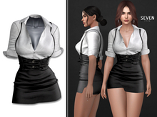 SEVEN - Rhea OUTFIT (black)
