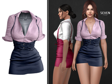 SEVEN - Rhea OUTFIT (navy)