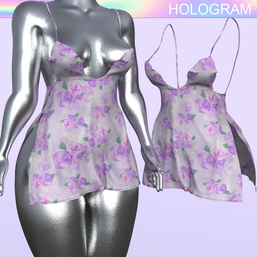 Lilac Rose Nighty Bombshell