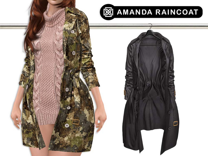 Addams // Amanda Raincoat // N*4