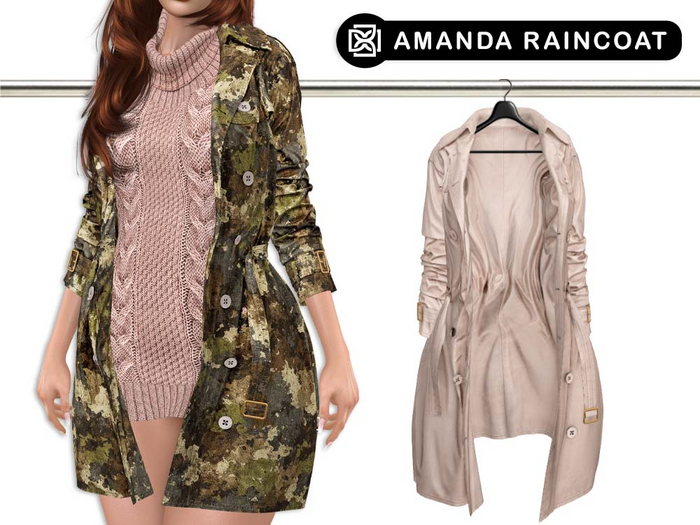 Addams // Amanda Raincoat // N*6