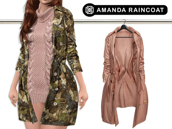 Addams // Amanda Raincoat // N*8