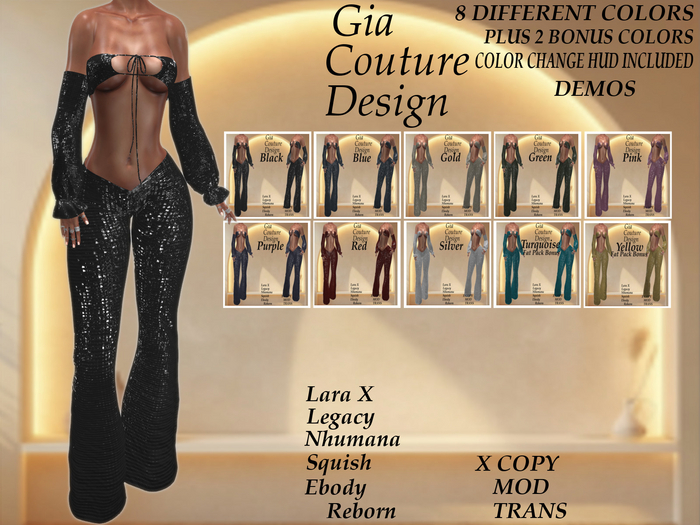 "GCD" Sadie Party Pant Outfit DEMOS
