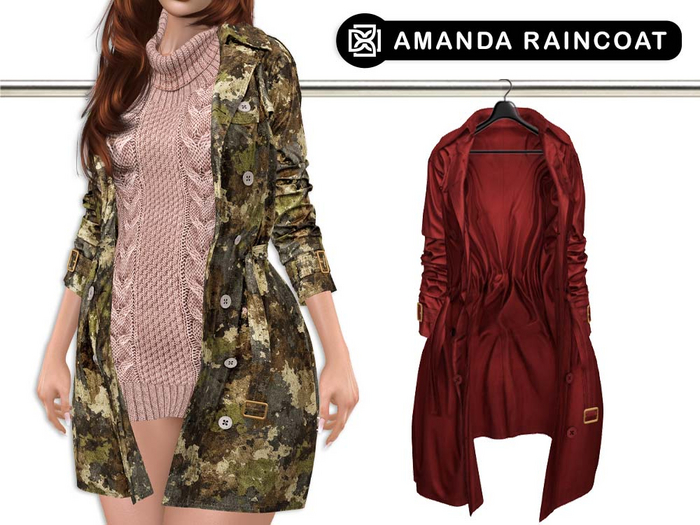 Addams // Amanda Raincoat // N*10