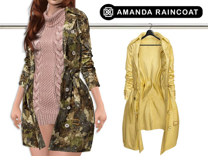 Addams // Amanda Raincoat // N*12