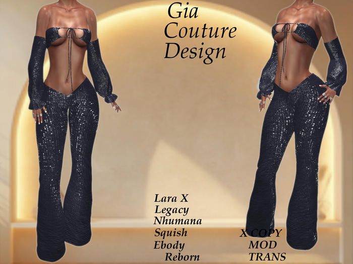 "GCD" Sadie Party Pant Outfit Purple