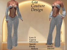 "GCD" Sadie Party Pant Outfit Silver