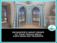 DB WINTER'S NIGHT DRAPE  add me